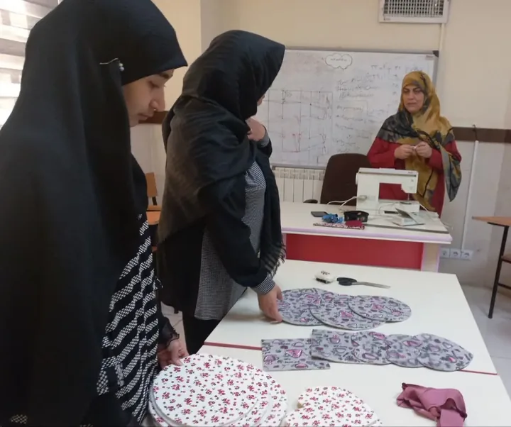 برگزاری کلاس دوخت سرویس آشپزخانه