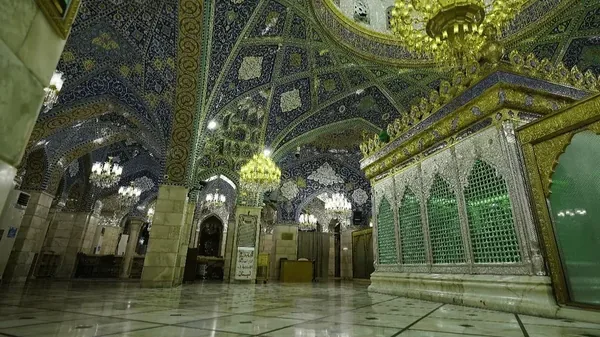 حرم حضرت رقیه (س) در شهادتش خلوت و خاموش ماند