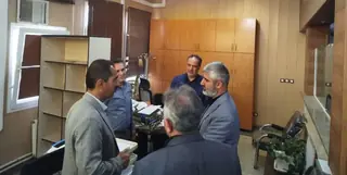بازدید نماینده تاکستان در مجلس از شعبه تأمین اجتماعی تاکستان همزمان با هفته تأمین اجتماعی