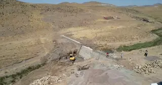تکمیل سیل‌بند روستای اردبیلک با همت جهادگران بسیج سازندگی قزوین