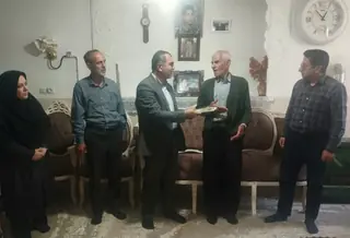 تجلیل از بازنشستگان پیشکسوت شرکت آب و فاضلاب استان قزوین