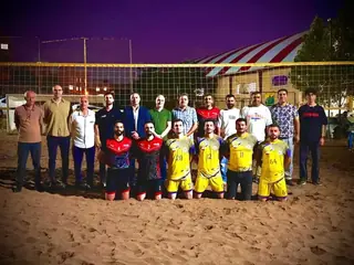 شرکت گاز قزوین برای دومین سال متوالی سهمیه مسابقات کشوری والیبال ساحلی را کسب کرد