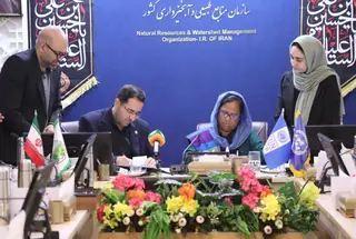 احداث ۱۰ مزرعه خورشیدی؛ گام مشترک سازمان منابع طبیعی و UNDP برای ارتقای تاب‌آوری روستایی