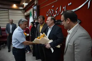 گزارش تصویری تجلیل استاندار قزوین از قهرمانان فراملی استان در سه‌ماهه نخست سال