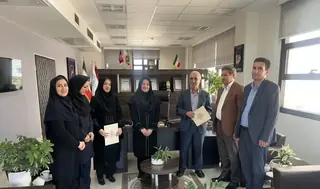 آیین تکریم و معارفه ذیحساب اداره کل استاندارد قزوین برگزار شد