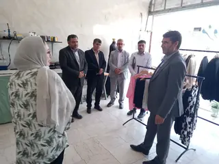 حمایت کمیته امداد قزوین از مشاغل خرد؛ بازدید مدیرکل از طرح‌های اشتغال بوئین‌زهرا