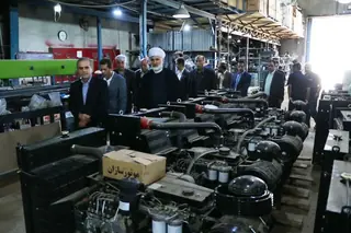 بازدید رئیس مرکز توسعه مکانیزاسیون وزارت جهاد کشاورزی از واحد تولید ادوات کشاورزی در قزوین