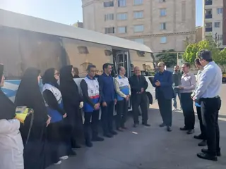 اعزام تیم کارشناسان بیماری‌های واگیر دانشگاه علوم پزشکی قزوین به مرز مهران برای خدمت‌رسانی به زائران اربعین