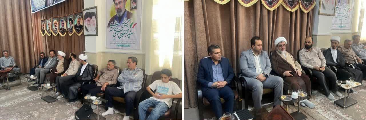 دیدار روسای اصناف البرز با امام جمعه الوند