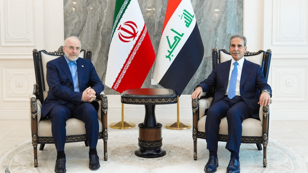 دیدار فائق زیدان و قالیباف در بغداد