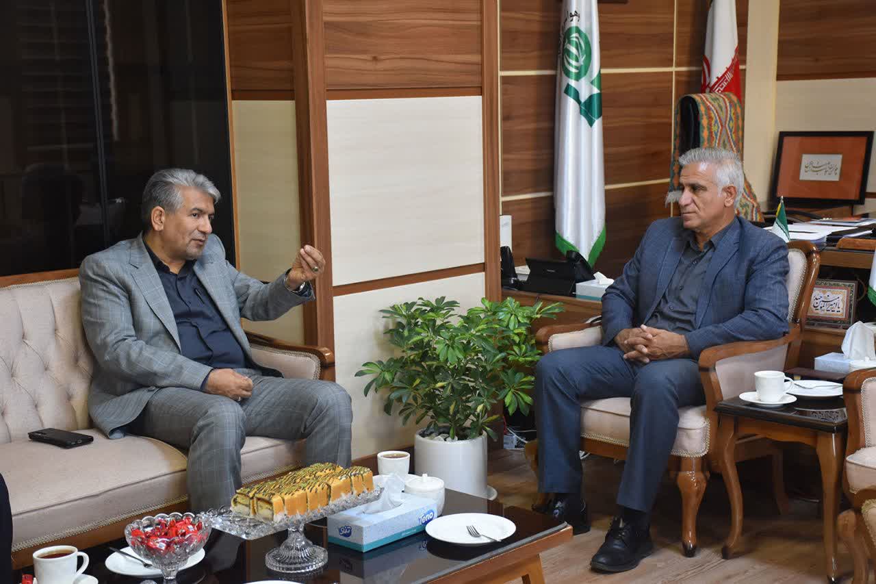 دیدار مدیران بنیاد مسکن و دیوان محاسبات قزوین
