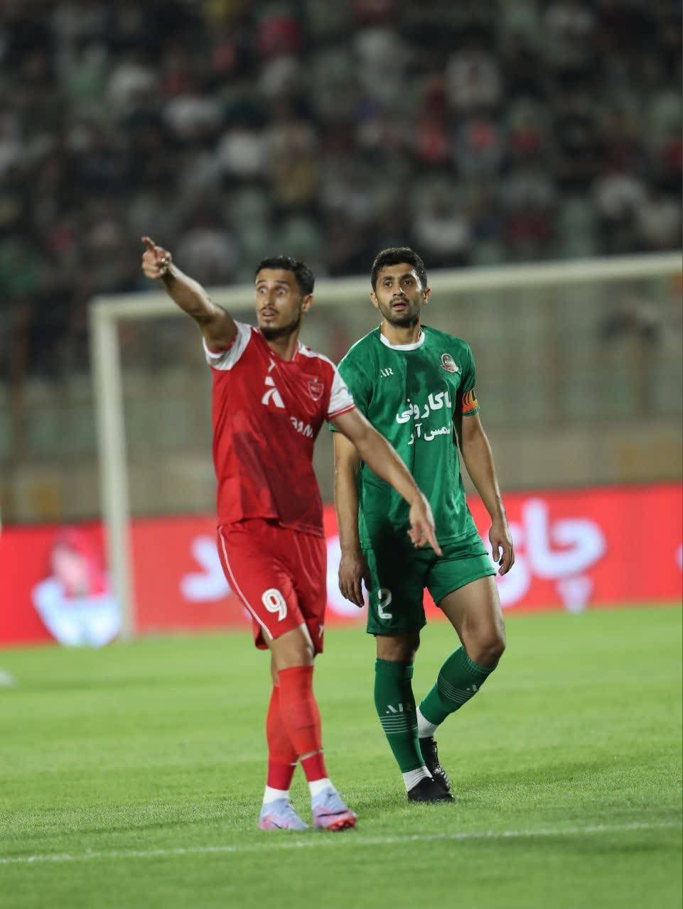 شمس‌آذر قزوین مقابل پرسپولیس شکست خورد