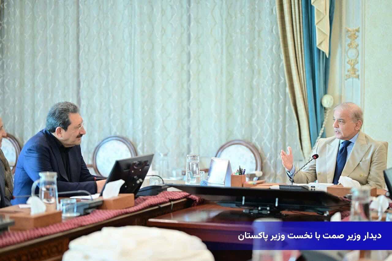 دیدار وزیر صمت ایران با نخست‌وزیر پاکستان