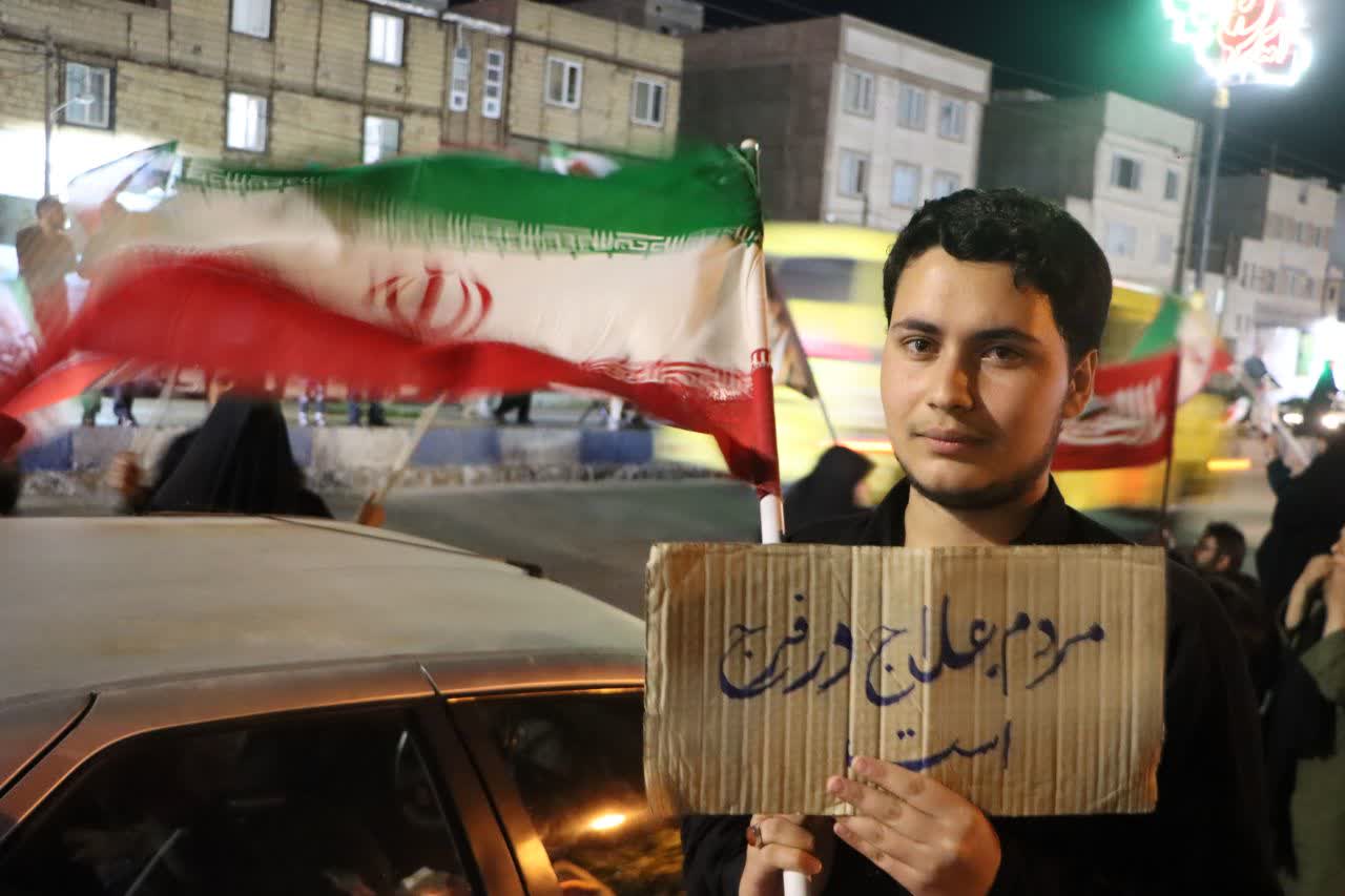 تجمع عاشورایی مردم اقبالیه در حمایت از جبهه مقاومت