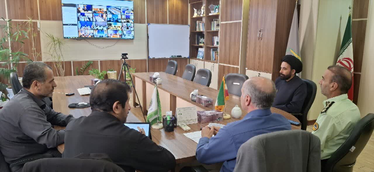 دیدار مسئولان منابع طبیعی قزوین با فرماندار بوئین‌زهرا