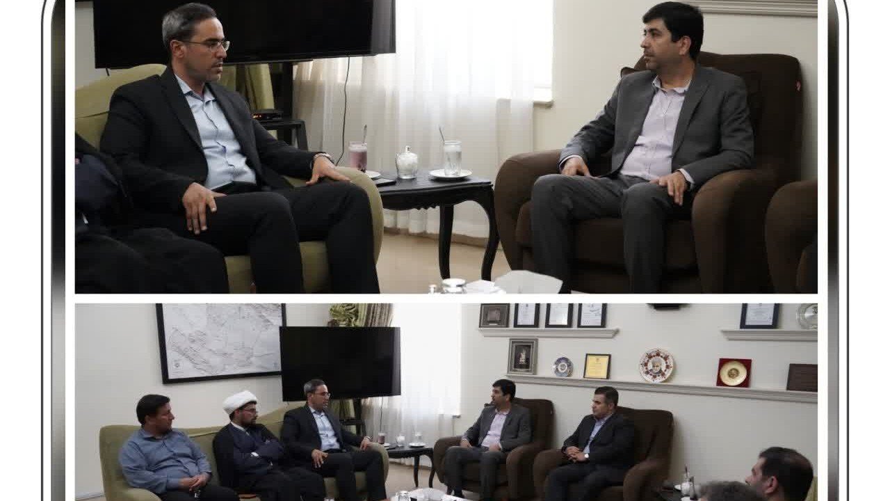 دیدار مدیرکل ستاد اجرایی فرمان امام با سرپرست شهرداری قزوین