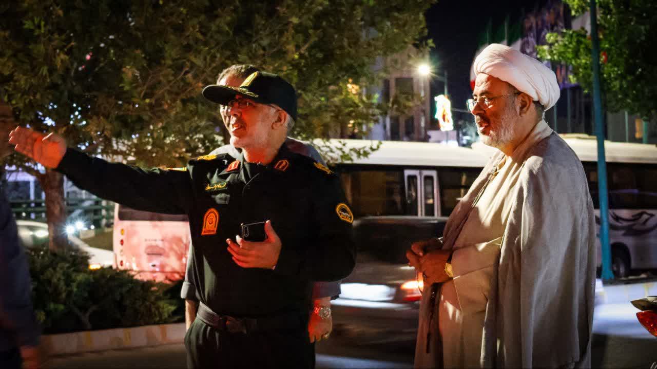 تأمین امنیت مراسم چهلمین روز تدفین شهید ایران