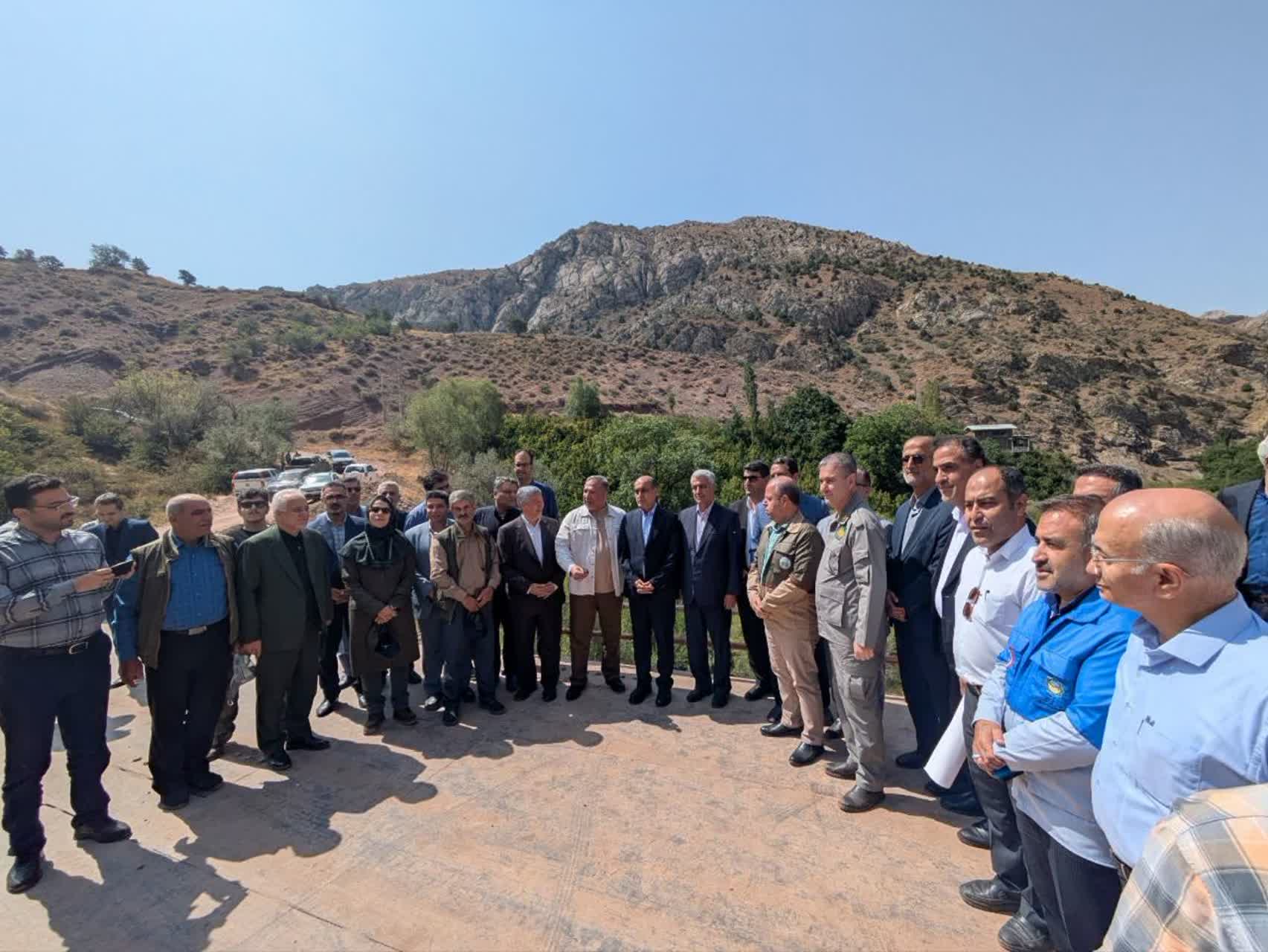 بررسی مسیر پیشنهادی جاده قزوین ـ گیلان