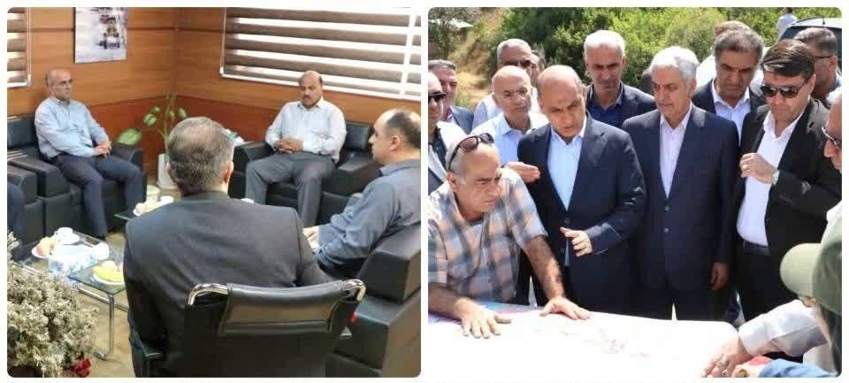 بازدید معاون راهداری کشور از محور ویار-سپارده الموت