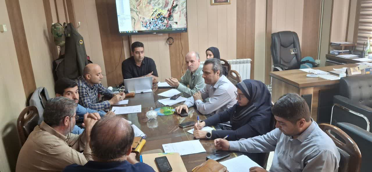 نشست مشترک منابع طبیعی و بنیاد مسکن قزوین