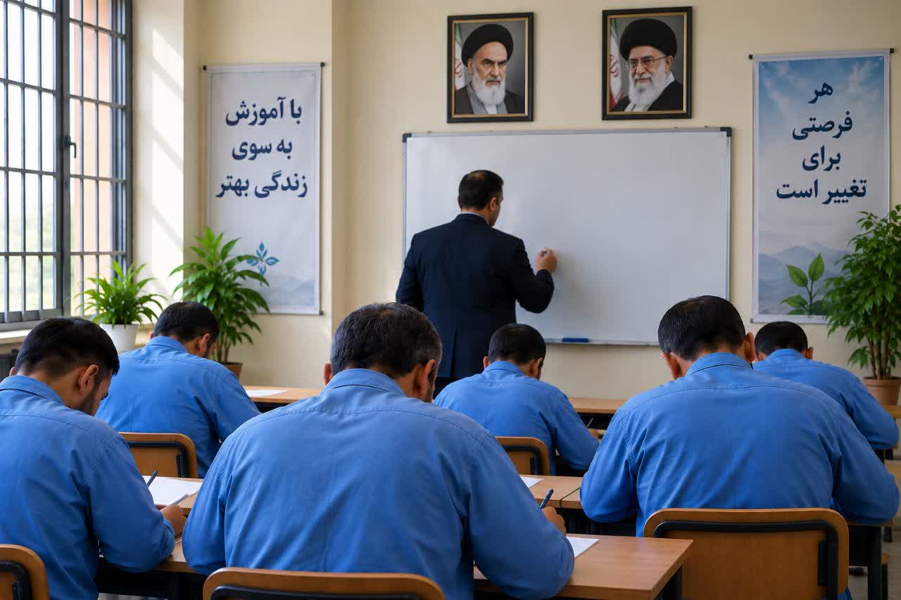 قبولی تحصیلی ۱۲۰ زندانی در زندان‌های قزوین