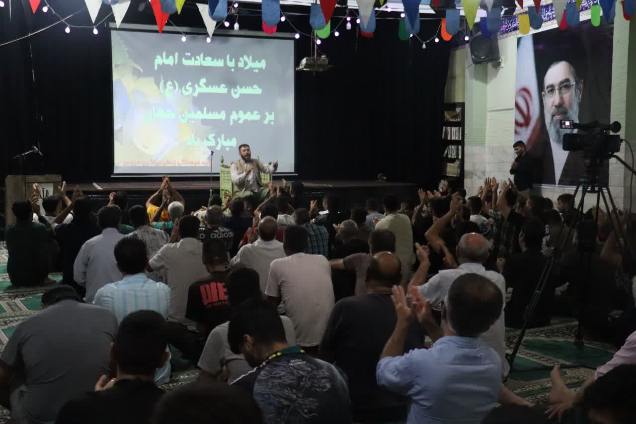 جشن میلاد امام حسن عسکری(ع) در زندان مرکزی قزوین