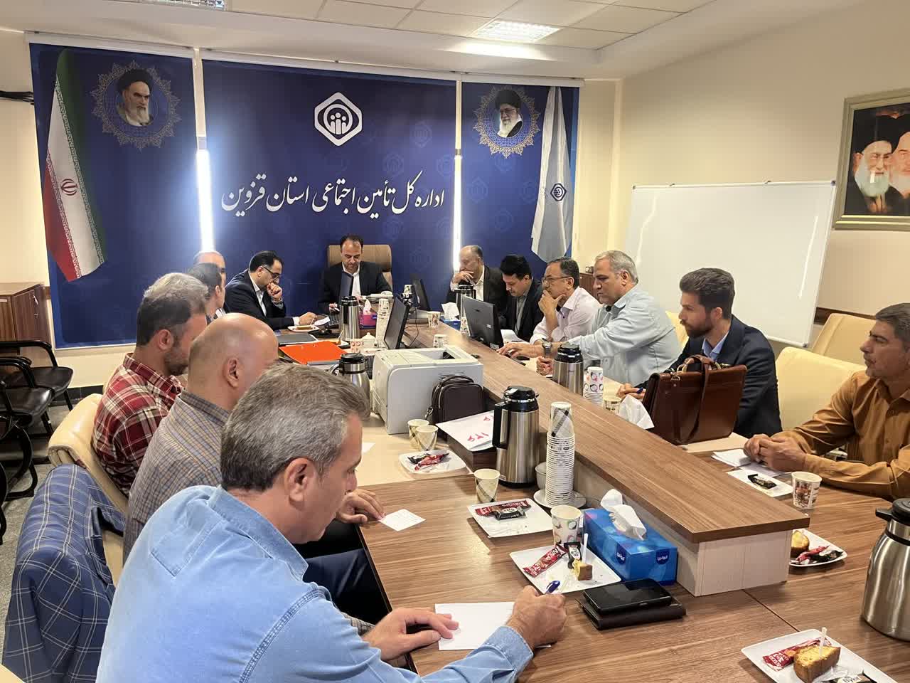 نشست هم‌اندیشی اوراق گام در تأمین اجتماعی قزوین