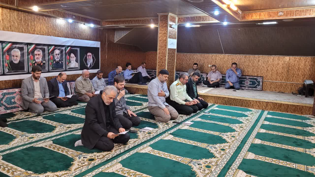 برگزاری زیارت عاشورا در زندان‌های قزوین