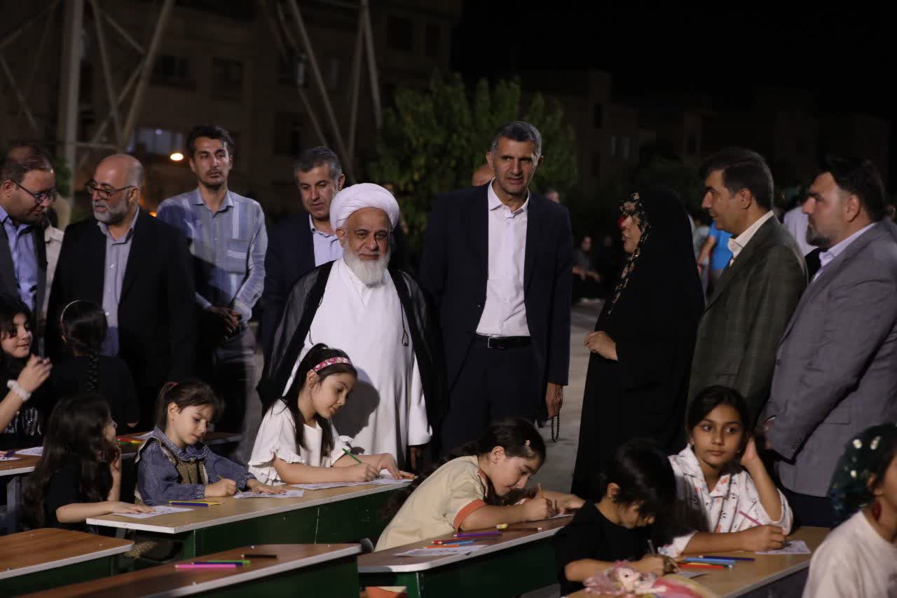 حمایت از هنرمندان آبیک در جشن «نور و رحمت؛ ایران جان»