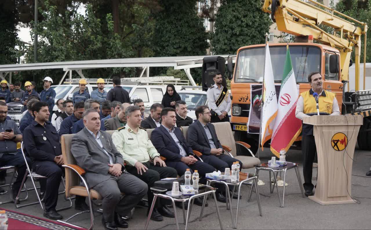 کاهش ۱۵ درصدی تلفات برق در قزوین