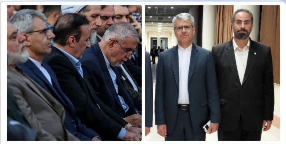 دیدار و بازدید صالحی و بقایی از دانشگاه آزاد اسلامی قزوین