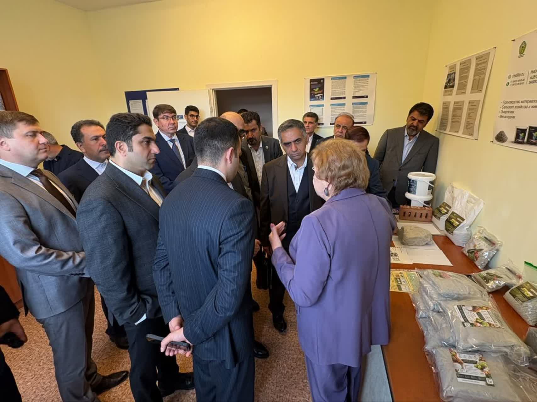 هیأت اقتصادی قزوین در اولیانوفسک
