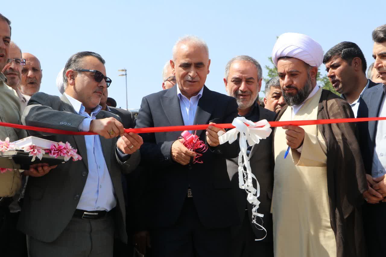افتتاح چهاردهمین روستابازار قزوین در اقبالیه