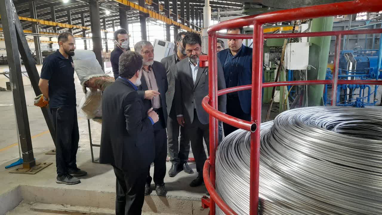 پیگیری مشکلات تولید در ساتراپ ثقفی
