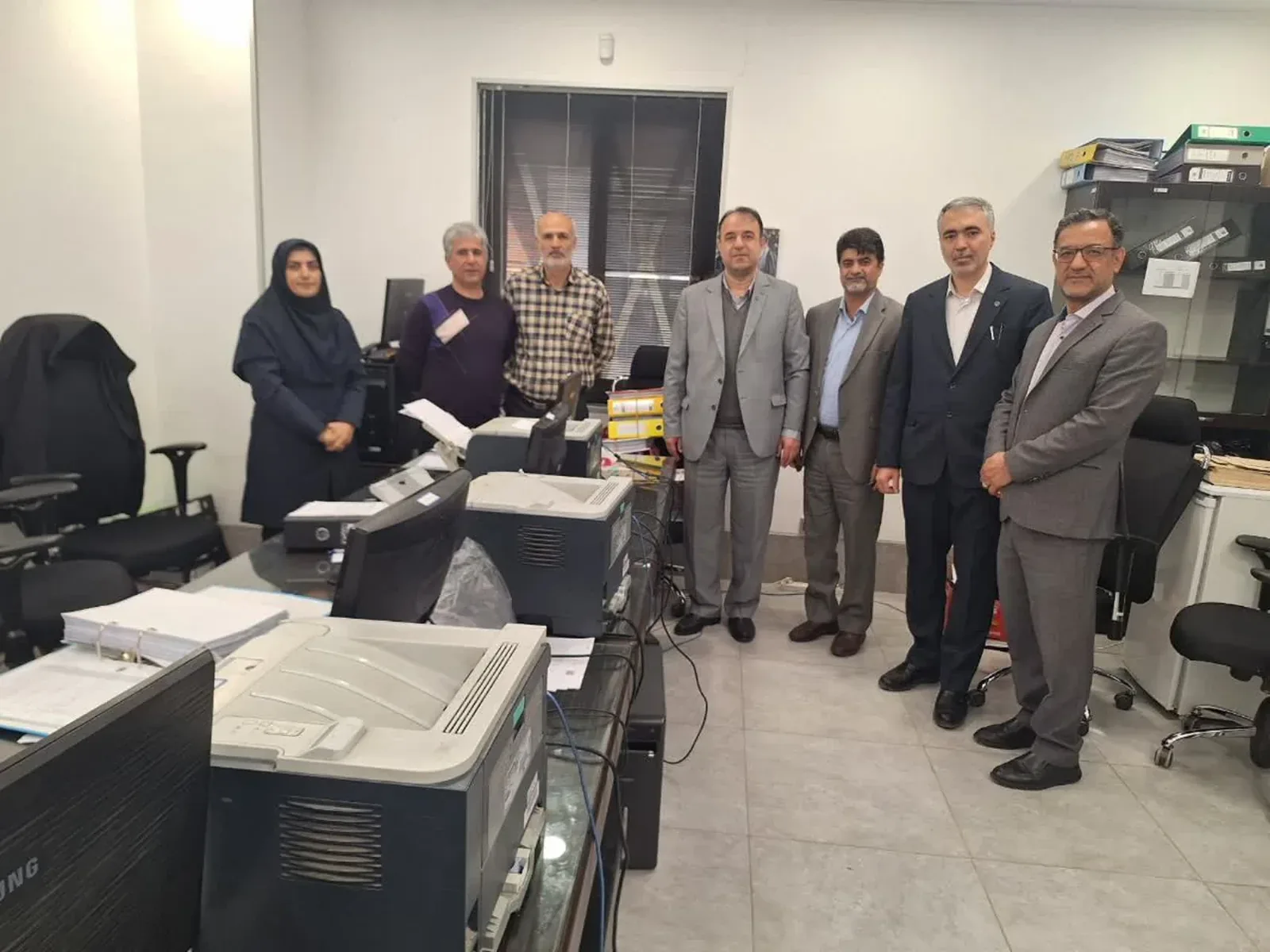 بازدید مدیرکل تأمین اجتماعی قزوین از شعبه شهر صنعتی البرز؛ تأکید بر حمایت از کارفرمایان و واحدهای تولیدی