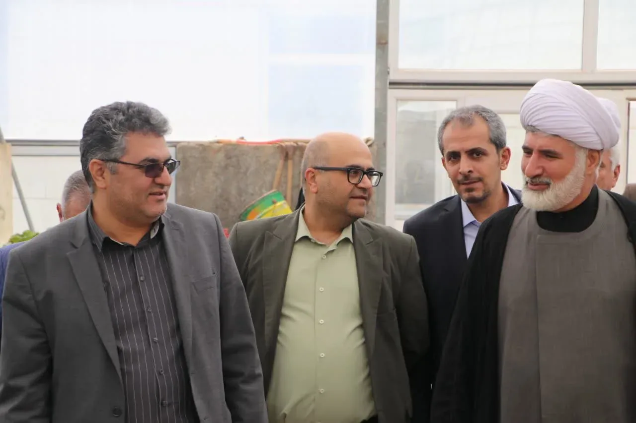 بازدید مدیرعامل شرکت شهرک‌های کشاورزی کشور از شهرک گلخانه‌ای نودهک تاکستان؛ تأکید بر تسریع توسعه