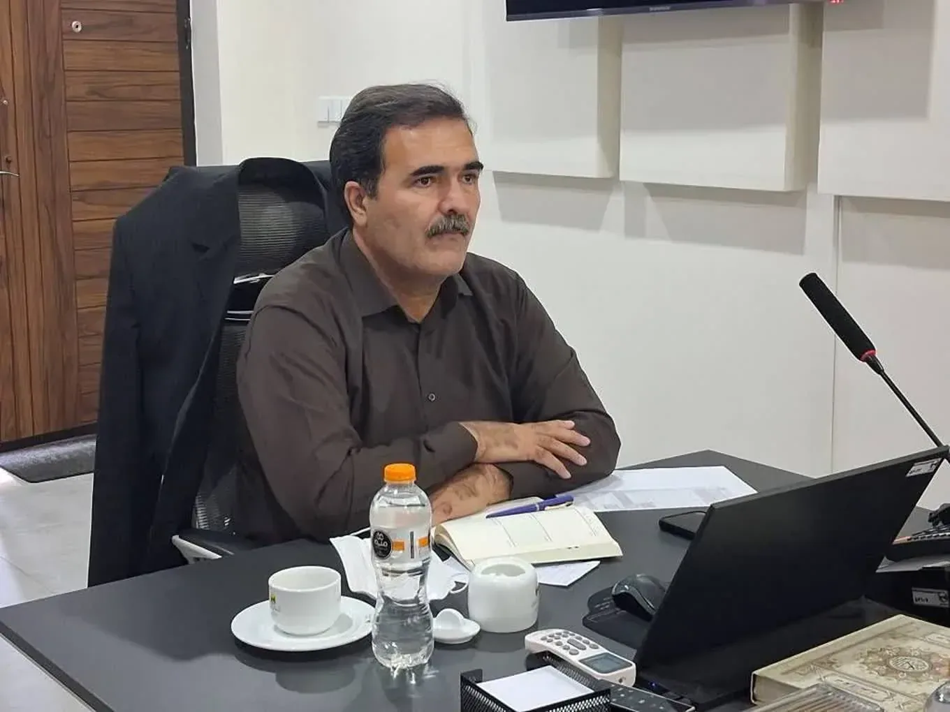 حضور مدیرعامل برق قزوین در جلسه سراسری صنعت برق با محور مدیریت پیک بار و طرح «مهتاب»