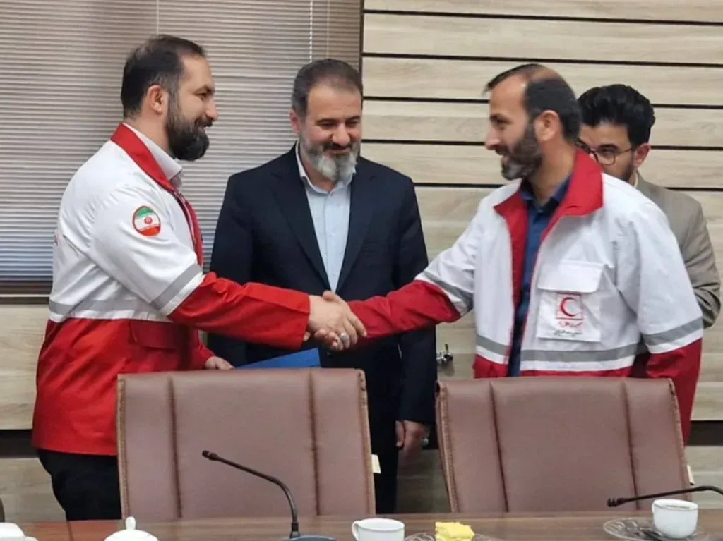 سرپرست جدید اداره حراست جمعیت هلال‌احمر قزوین معرفی شد