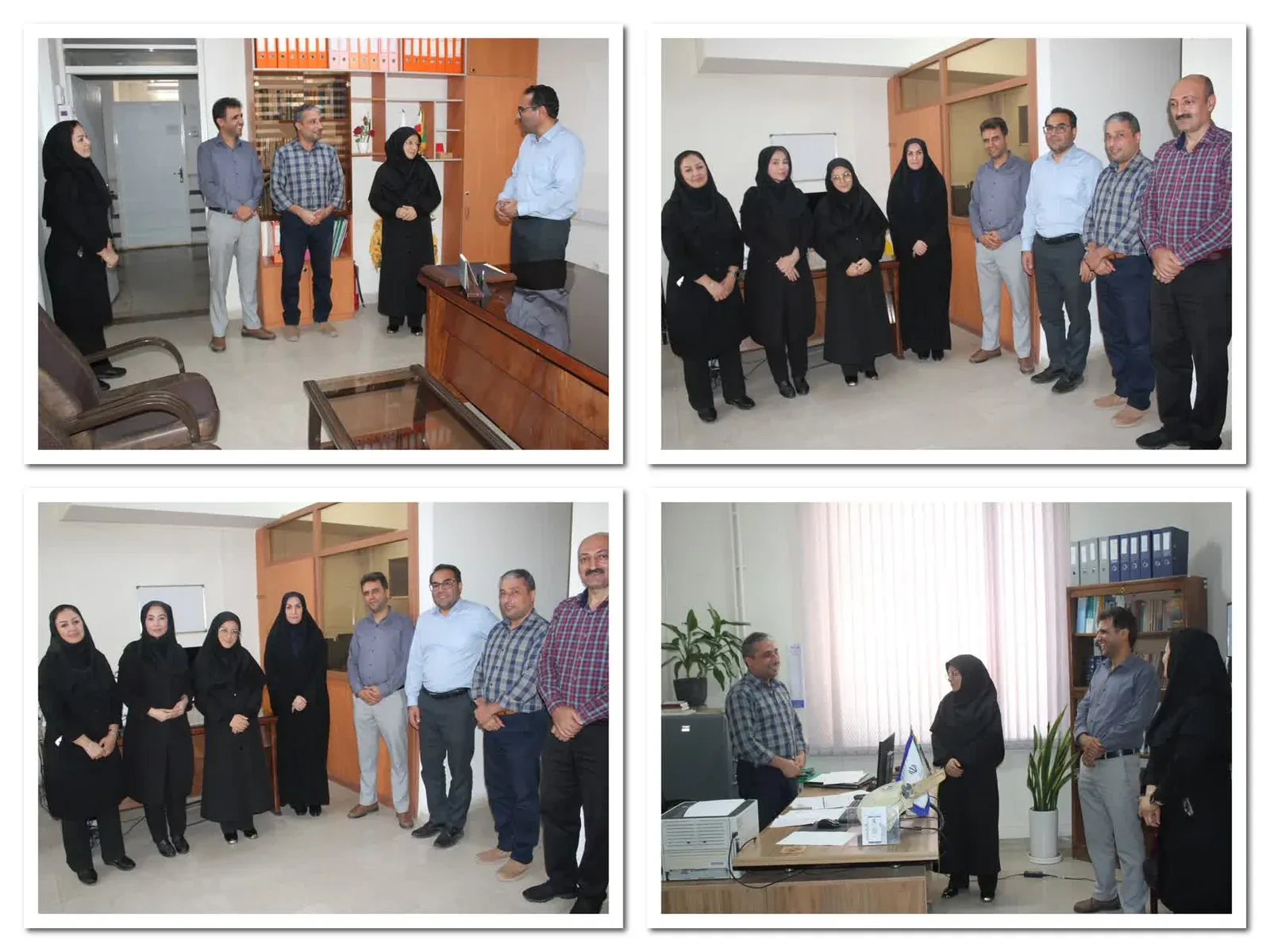 تقدیر سرپرست ثبت احوال قزوین از کارکنان فناوری اطلاعات و حراست در مسیر هوشمندسازی خدمات