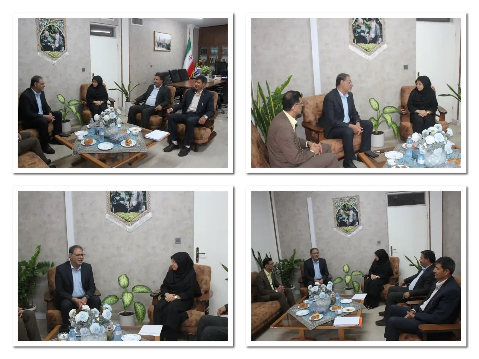 دیدار سرپرست ثبت احوال قزوین با مدیرکل پزشکی قانونی