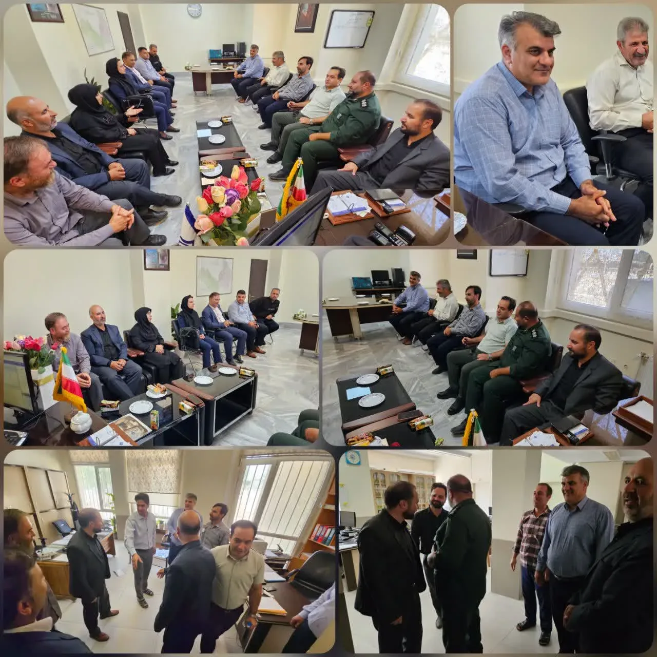 تقدیر از کارکنان تأمین اجتماعی بوئین‌زهرا در هفته تأمین اجتماعی با حضور شورای هماهنگی وزارت کار