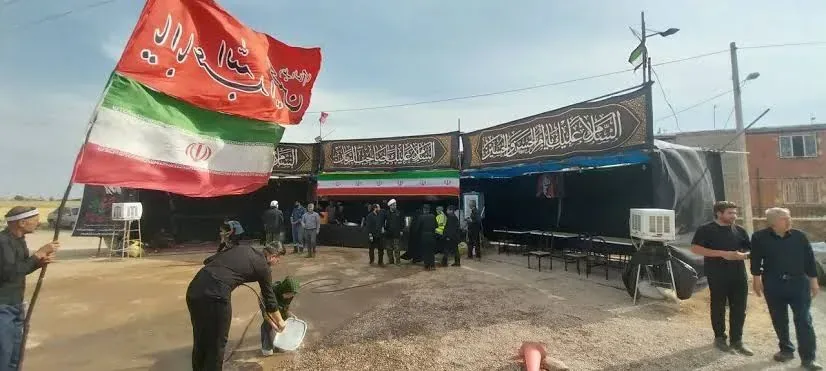 استقرار ۱۱ گروه جهادی استان قزوین برای خدمت‌رسانی به زائران در مشهد مقدس