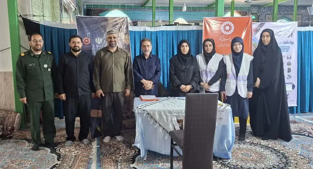 برگزاری کارزار خدمت مشاوره روان‌شناختی در سگزآباد بوئین‌زهرا به مناسبت هفته بهزیستی
