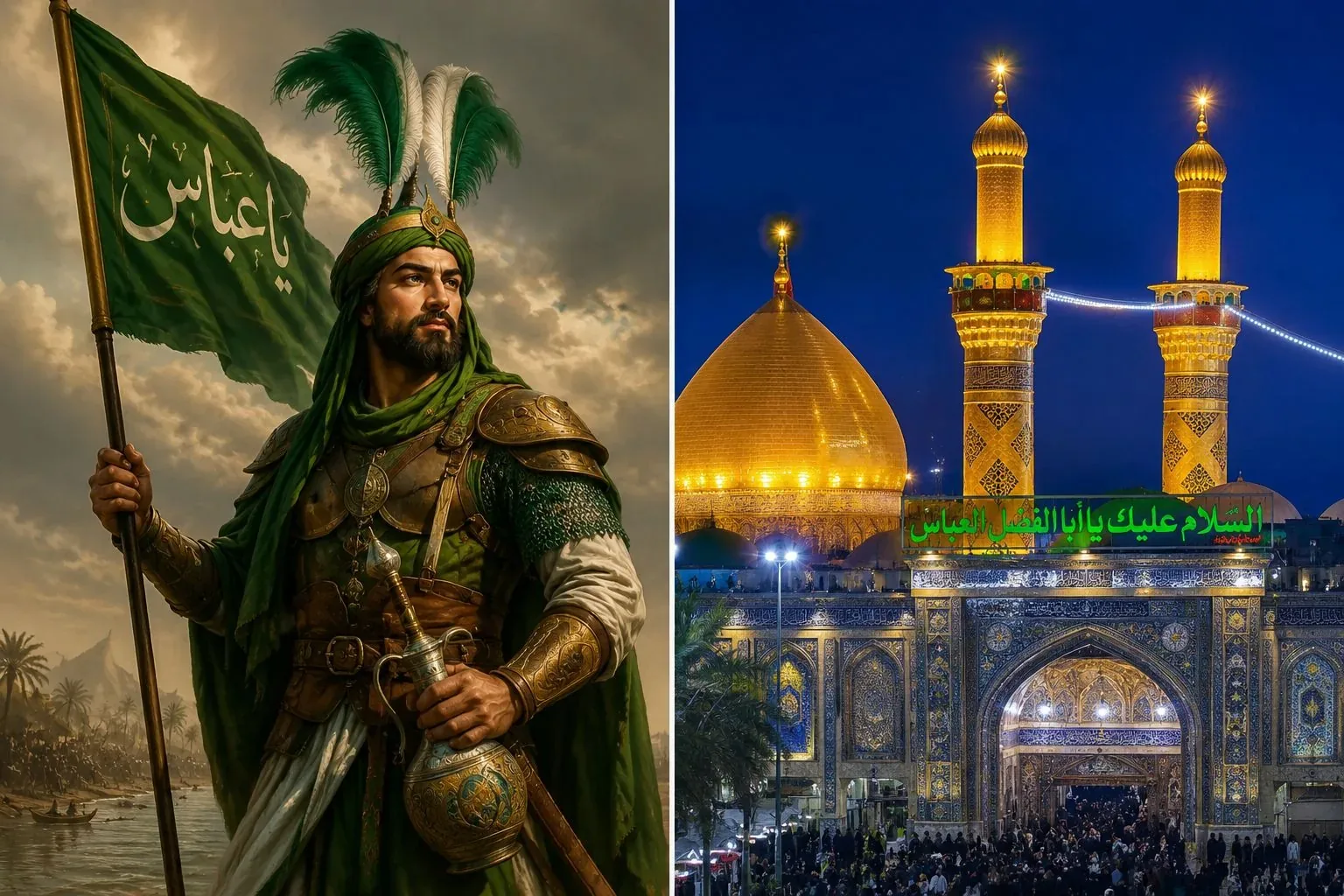هفتم محرم، روز حضرت عباس(ع) ، علمدار و وفاداری و سقای تشنگان کربلا