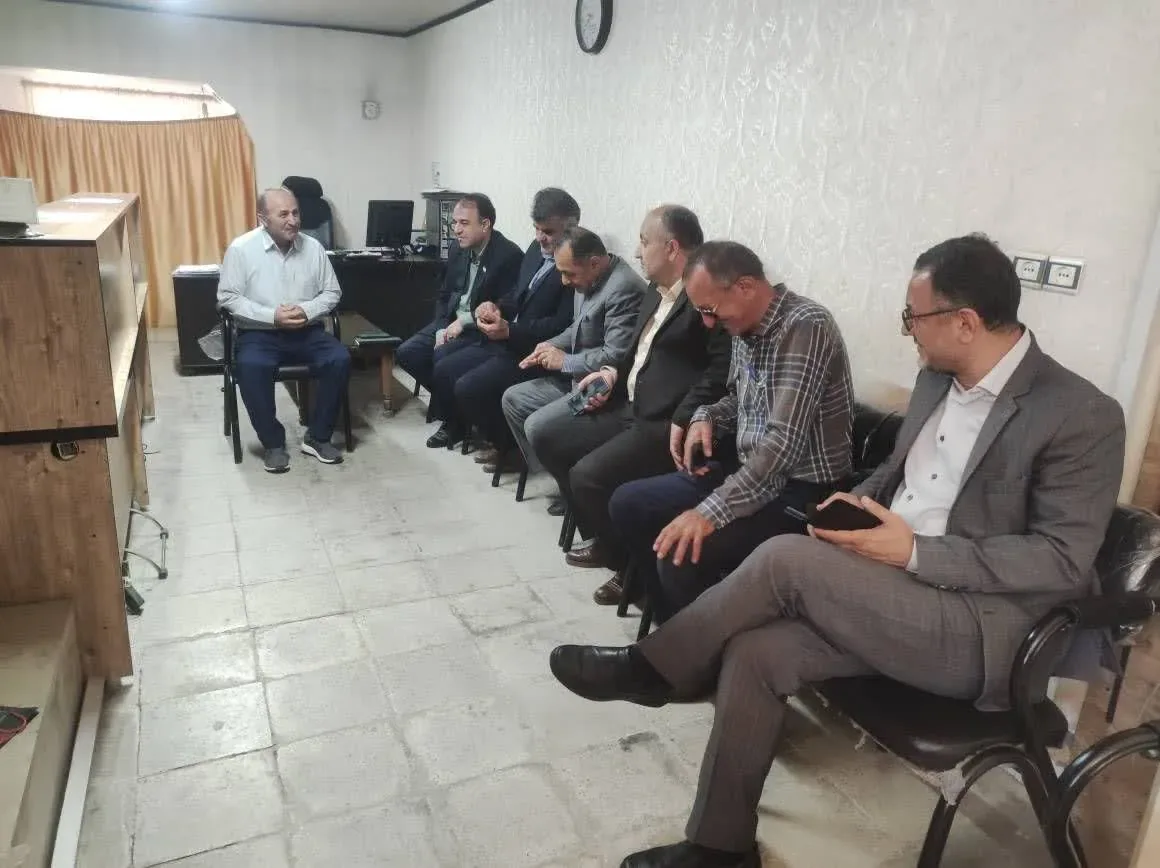 شانزدهمین بازدید میدانی مدیرکل تأمین اجتماعی قزوین از کارگزاری رسمی شعبه آبیک
