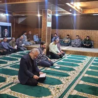 برگزاری مراسم زیارت عاشورا در ستاد زندان‌های قزوین