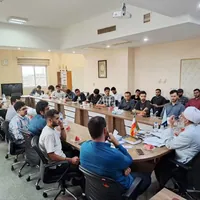 نشست ریاست نهاد رهبری با دانشجویان فعال فرهنگی قزوین
