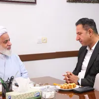 دیدار سرپرست شهرداری آبیک با امام جمعه