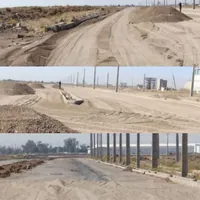 اجرای عملیات عمرانی در ضلع شمالی کمربندی شرقی