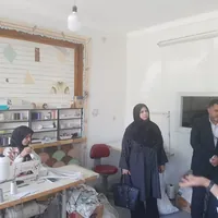 بازدید معاون فرماندار قزوین از مشاغل خانگی